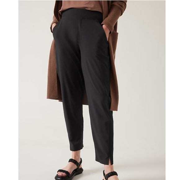 Black Athleta Brooklyn Ankle Pant - Picture 1 of 2